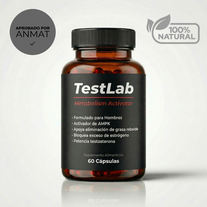 TestLab® - Recuperá un aspecto firme y masculino en 21 días.
